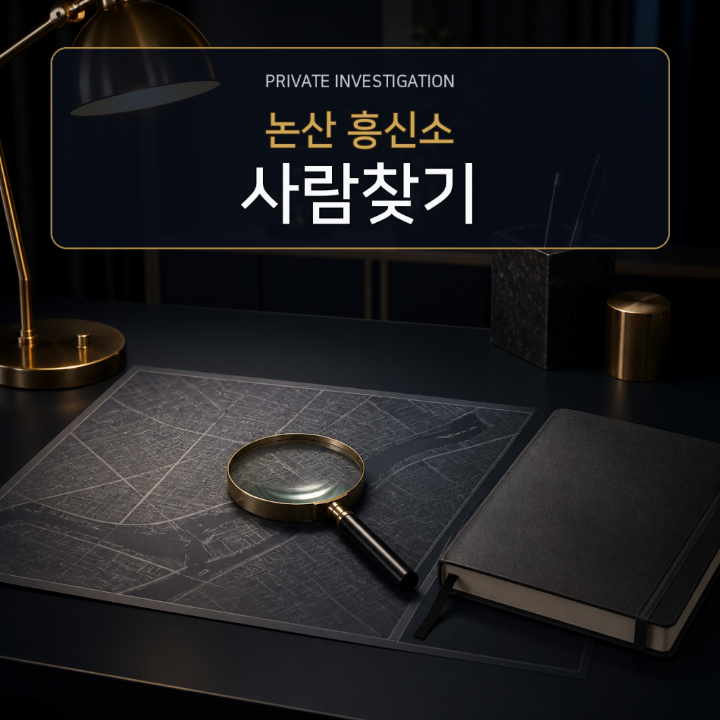 논산 사람찾기·소재파악 전문 흥신소