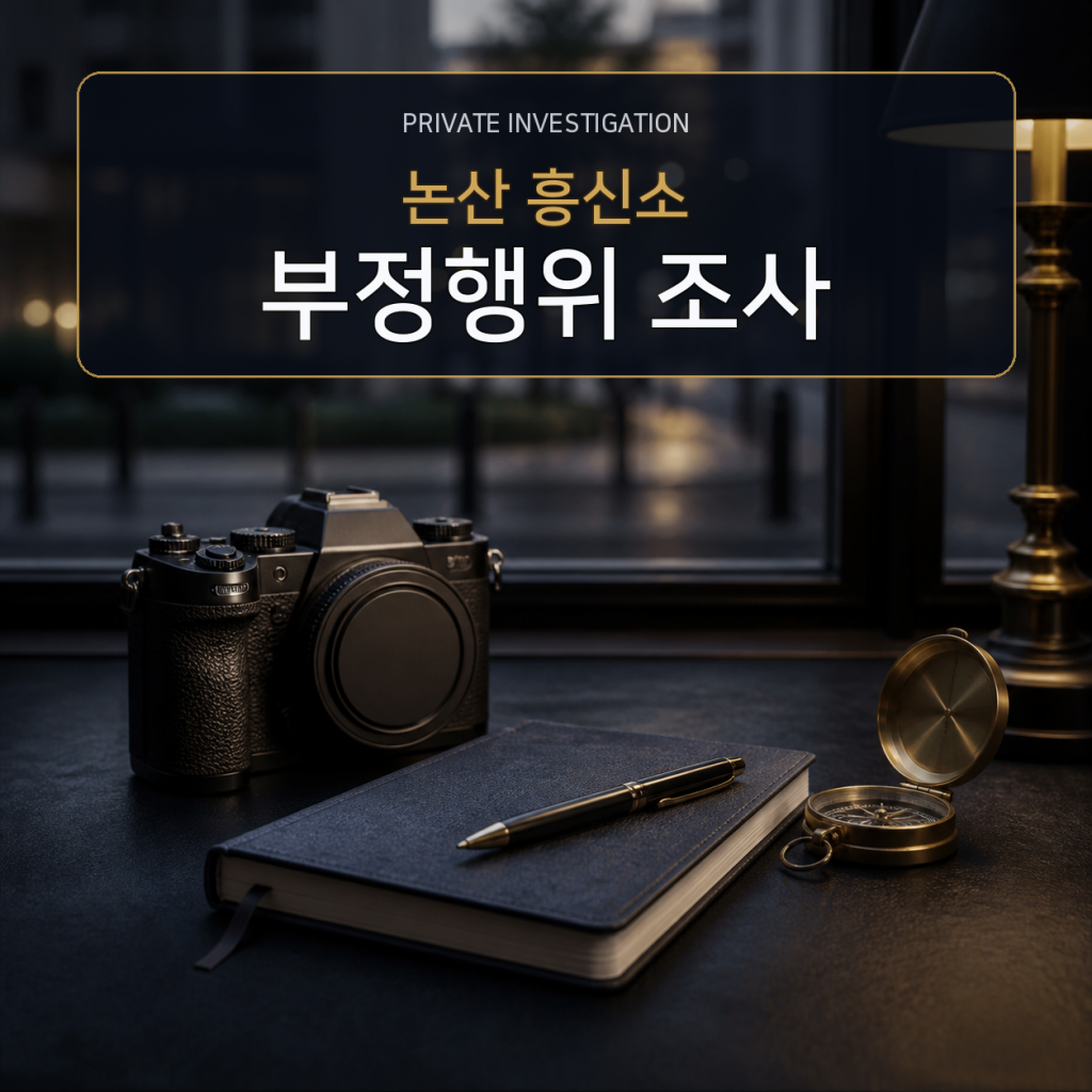 논산 부정행위 사실조사 전문 흥신소